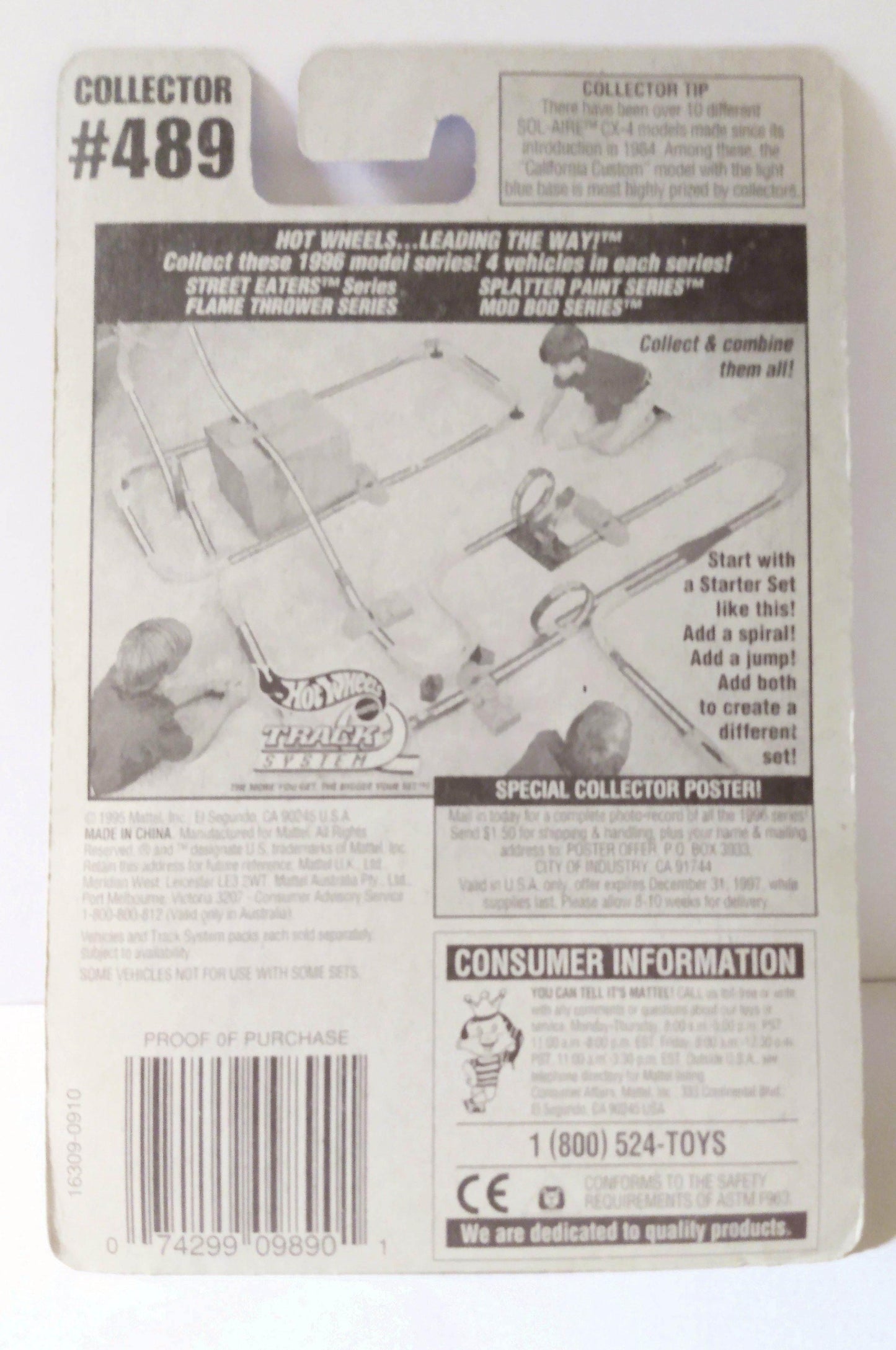 Hot Wheels Collector #489 Big Bertha Army Tank 1997 - TulipStuff