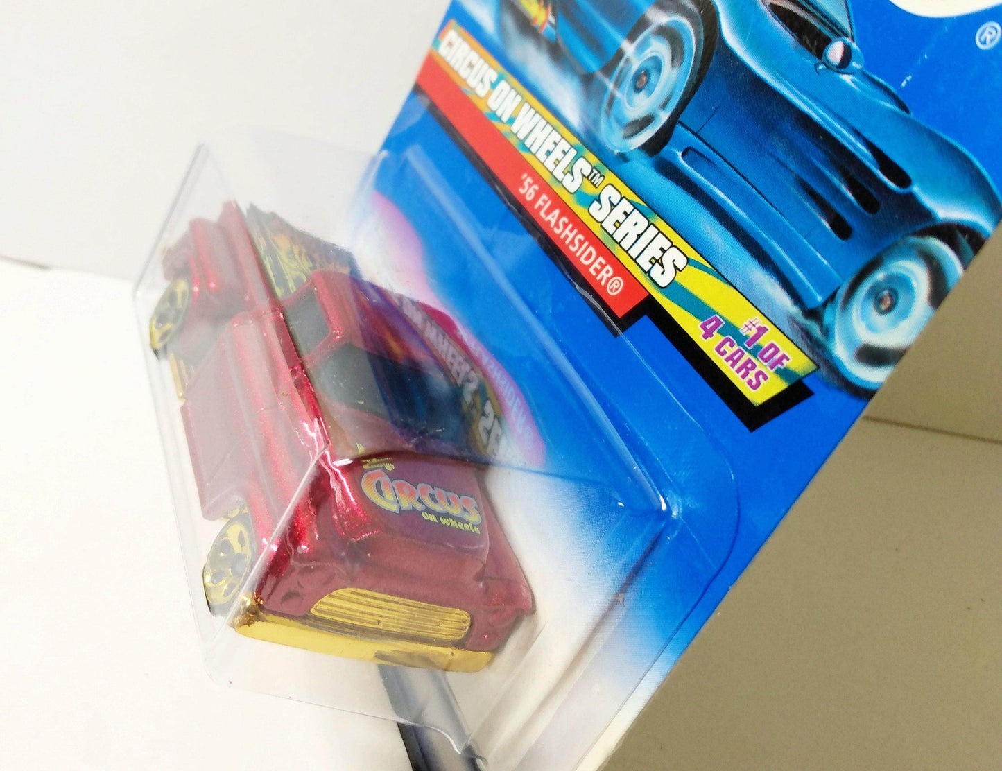 Hot Wheels Circus On Wheels '56 Flashsider Chevy Stepside Pickup Truck - TulipStuff