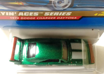 Hot Wheels Flyin' Aces Series 1970 Dodge Charger Daytona Collector 737 - TulipStuff