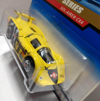 Hot Wheels Flyin' Aces Sol-Aire CX4 Racing Car Collector #739 1997 - TulipStuff