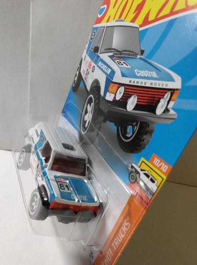 Hot Wheels HW Hot Trucks Range Rover Classic 2021 White #245 - TulipStuff