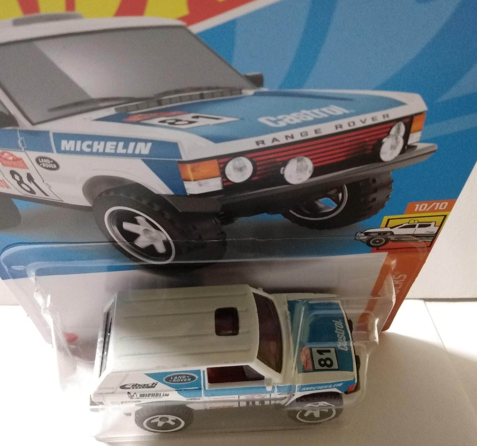Hot Wheels HW Hot Trucks Range Rover Classic 2021 White #245 - TulipStuff