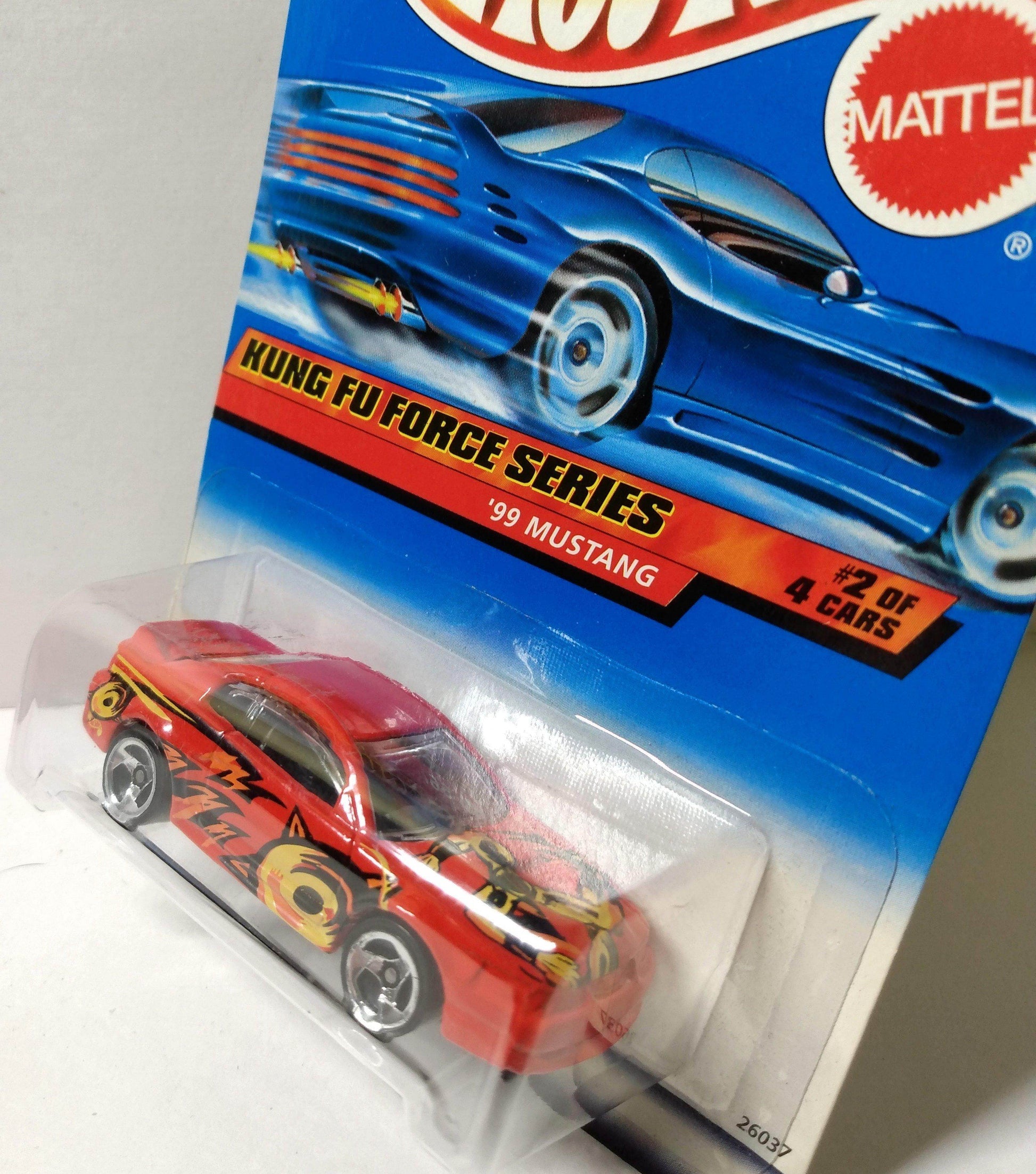 Hot Wheels Kung Fu Force Ford '99 Mustang Collector 2000 #034 - TulipStuff