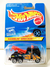 Load image into Gallery viewer, Hot Wheels Heat Fleet Ramblin Wrecker Tow Truck International Card - TulipStuff