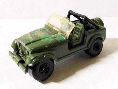 Hot Wheels 9375 Roll Patrol Jeep CJ-7 Army 1985 - TulipStuff