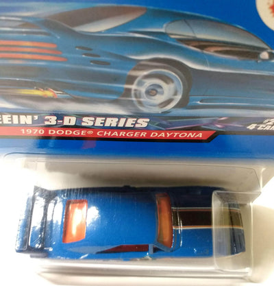 Hot Wheels Seein 3-D Series 1970 Dodge Charger Daytona 2000 #010 - TulipStuff