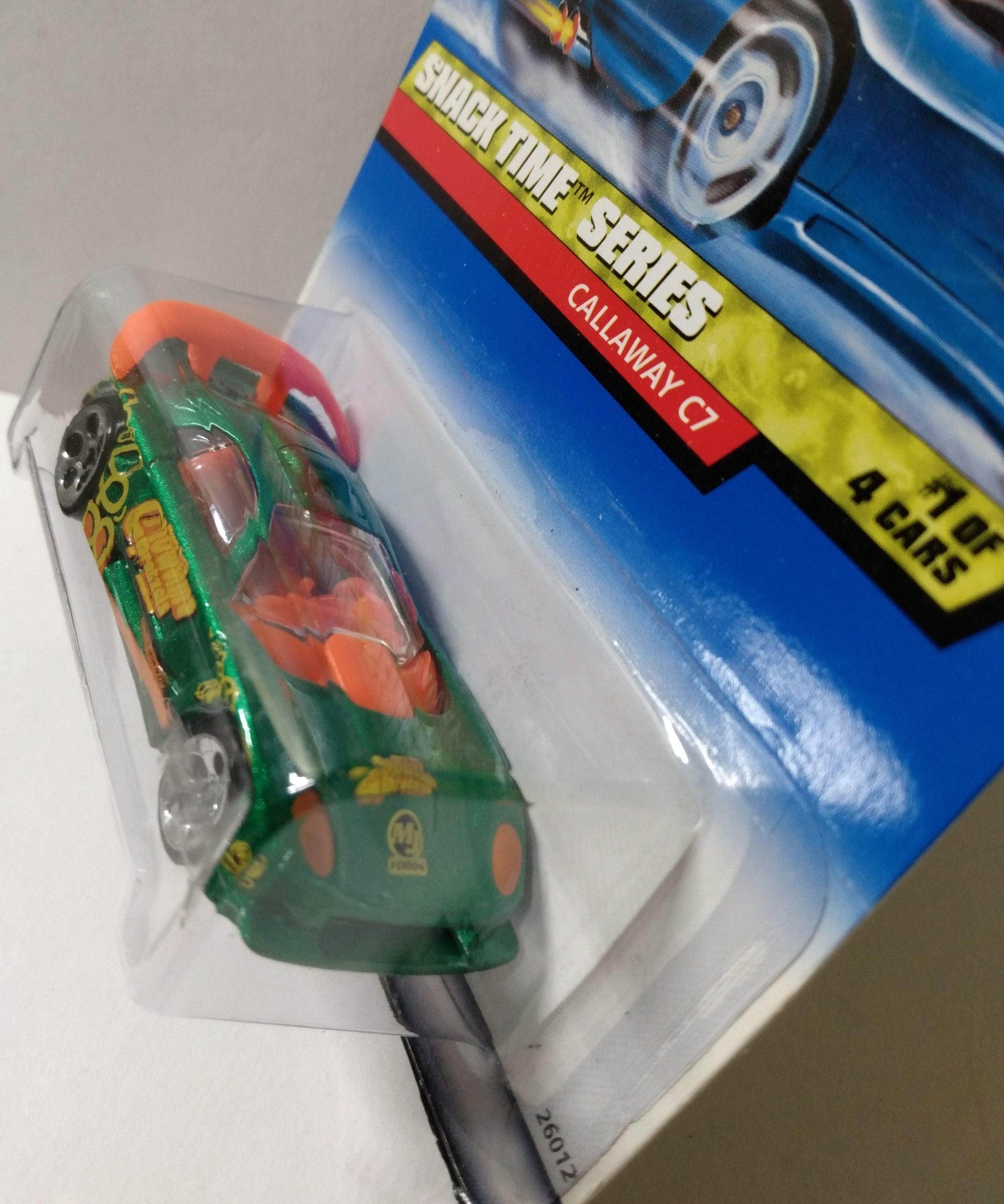 Hot Wheels Snack Time Series Callaway C7 2000 Collector #013 - TulipStuff