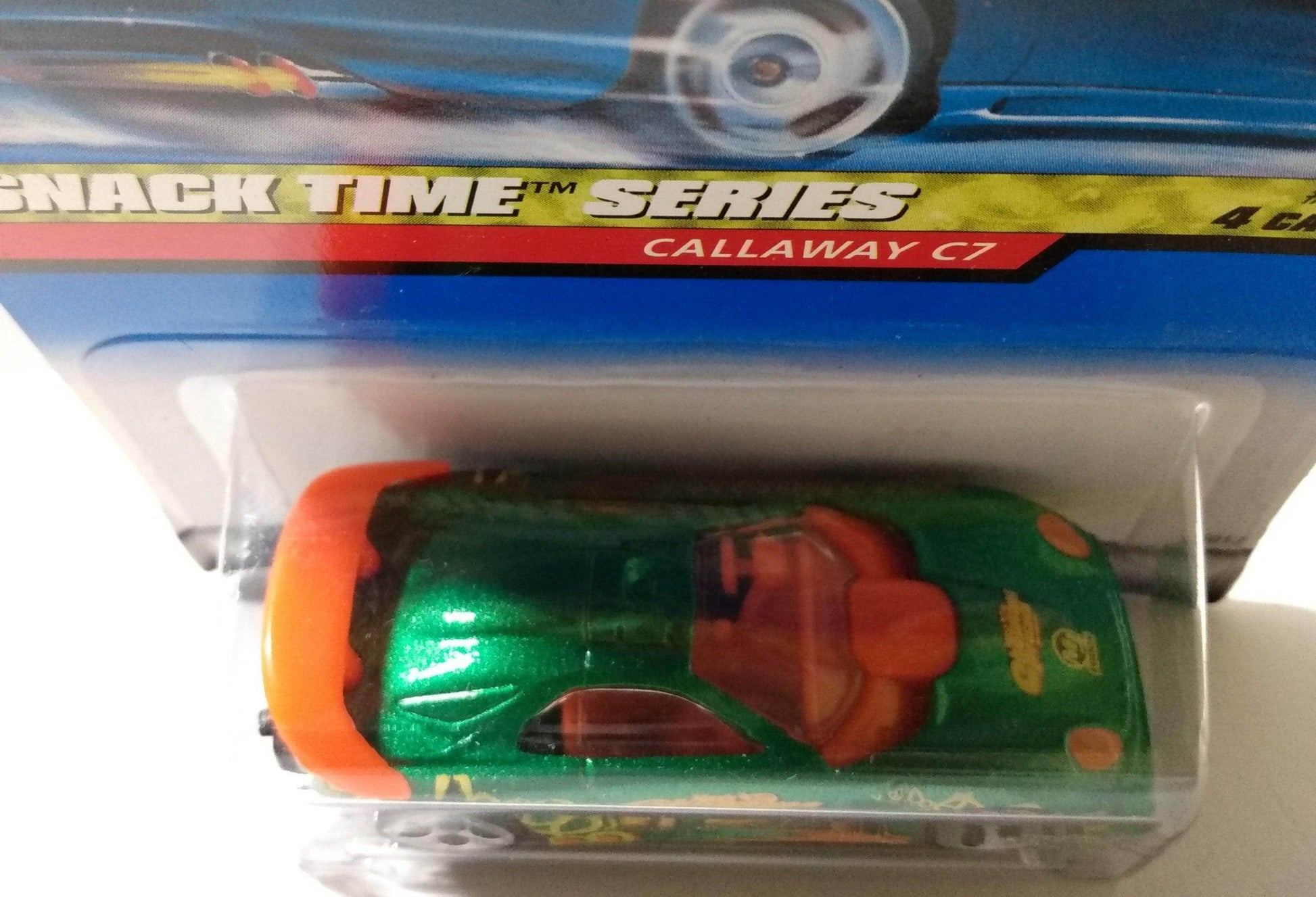 Hot Wheels Snack Time Series Callaway C7 2000 Collector #013 - TulipStuff