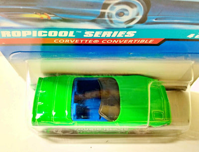 Hot Wheels Tropicool Series Custom Corvette Convertible  Collector 696 - TulipStuff