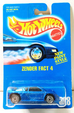 Load image into Gallery viewer, Hot Wheels Collector #228 Zender Fact 4 Sports Car Black Interior 1993 - TulipStuff