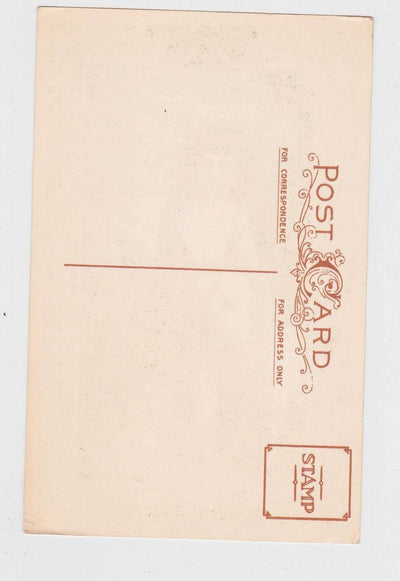 Christmas Greetings Shepherd Boy and Lamb Postcard Vintage - TulipStuff