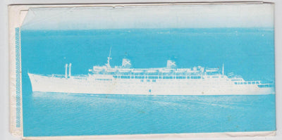Chandris Lines RHMS Ellinis Berthing Plan Cruise Ship Deck Plans July 1972 - TulipStuff