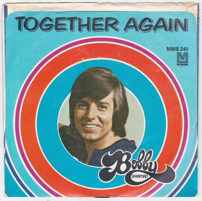 Bobby Sherman Together Again b/w Picture A Little Girl 7" 45rpm Vinyl Record 1972 - TulipStuff
