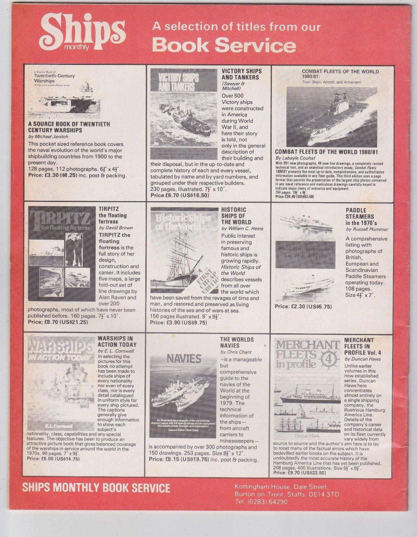 Ships Monthly Magazine 11/80 Achille Lauro Sea Giant Albatross Belgian Naval Review - TulipStuff