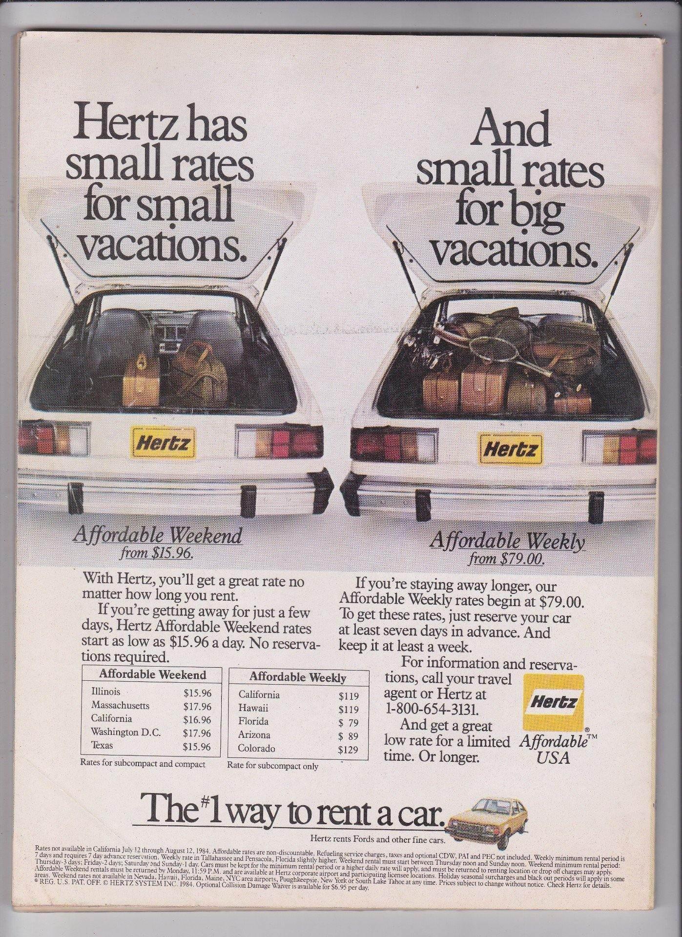 Eastern Airlines Inflight Magazine Eastern Review August 1984 Issue - TulipStuff