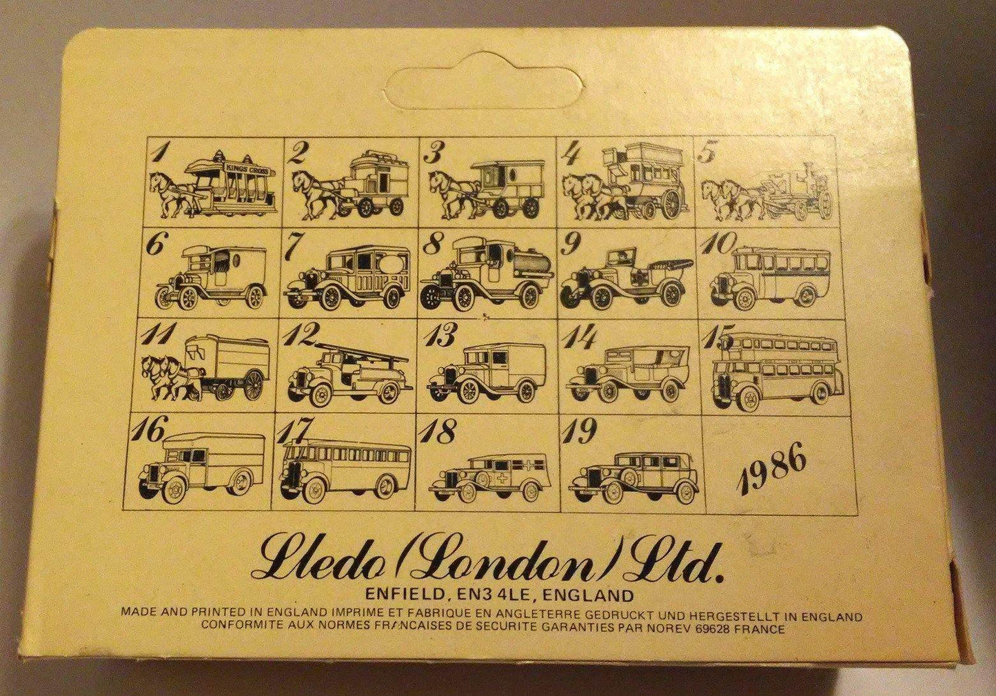 Lledo DG14 Diecast Metal 1934 Ford Model A Taxi Cab Made in England - TulipStuff