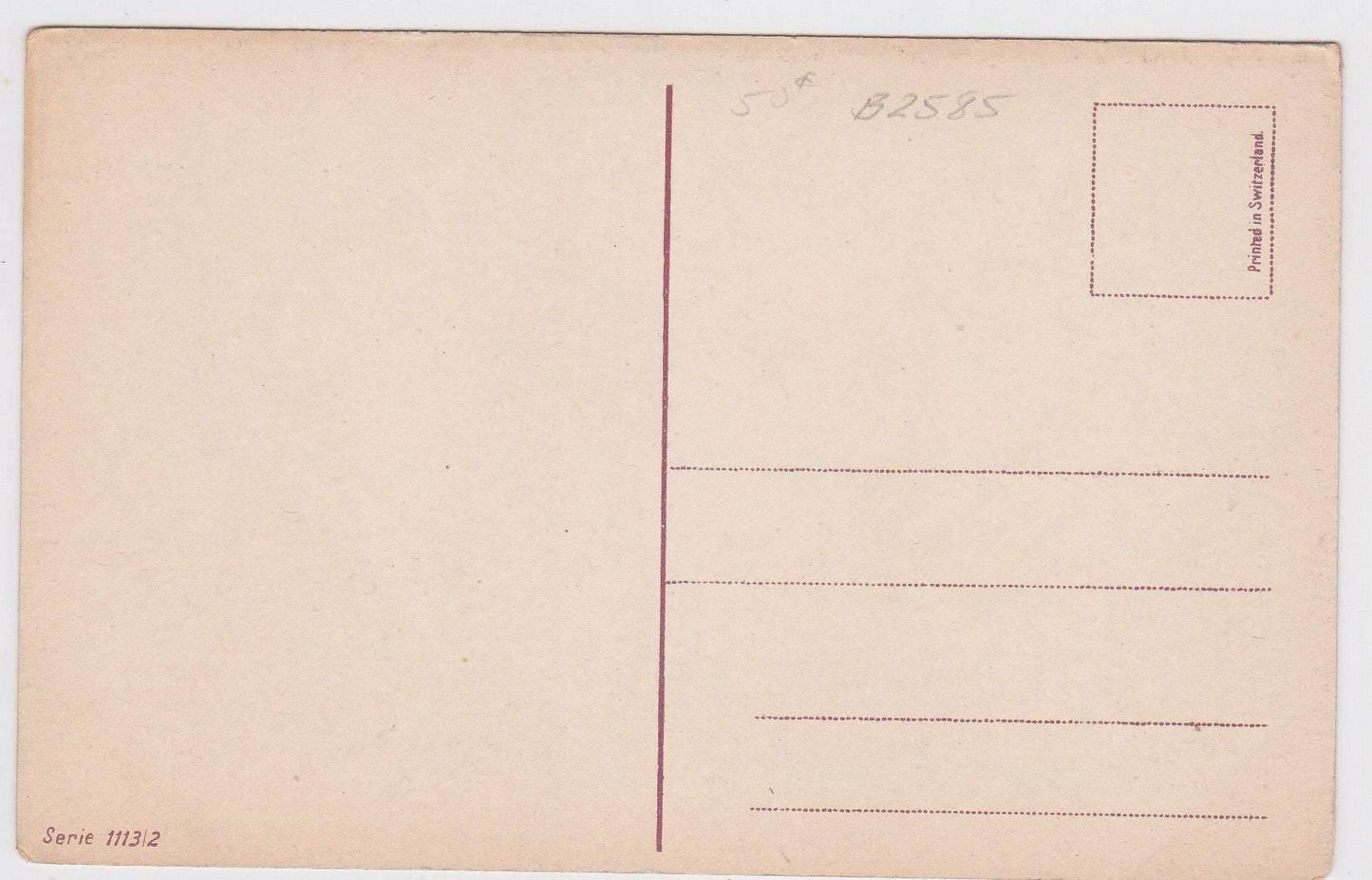 Les Ruines De Palmyra Syria 1910's Postcard Printed in Switzerland - TulipStuff