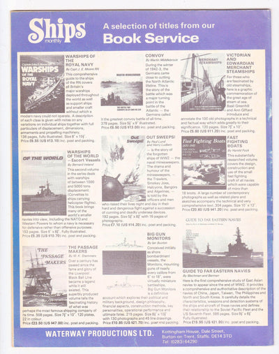 Ships Monthly Magazine March 1979 P&O ss Arcadia Royal Australian Navy HMS Alliance - TulipStuff