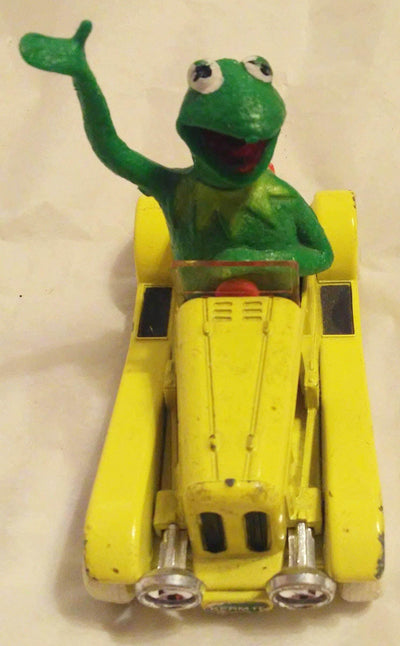 Corgi Toys 2030-A1 Diecast Metal Muppets Kermit's Kar Made in Great Britain 1979 - TulipStuff