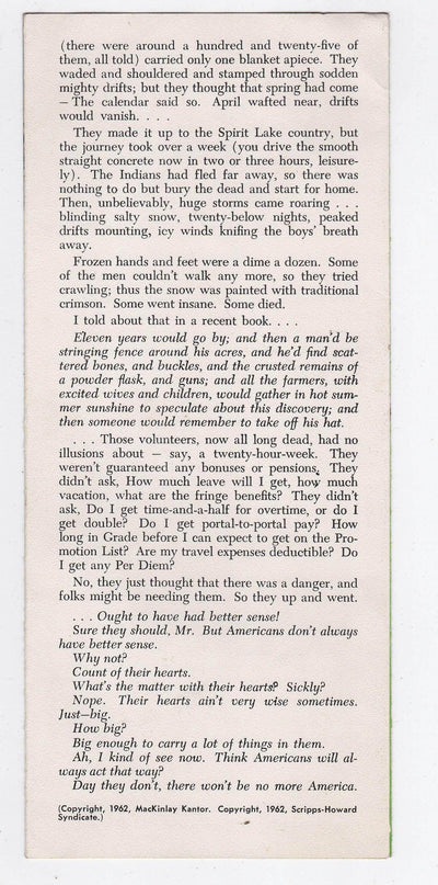 Fort-Museum Fort Dodge Iowa 1962 Brochure - TulipStuff