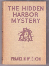 Load image into Gallery viewer, The Hardy Boys Mystery Stories The Hidden Harbor Mystery Franklin W Dixon 1935 Hardcover - TulipStuff