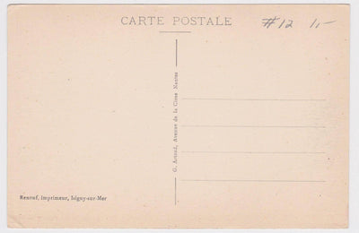 Isigny sur-Mer La Place Gambetta la Rue Alfred-Pophillat la Rue Emile Demagny 1910's Postcard - TulipStuff