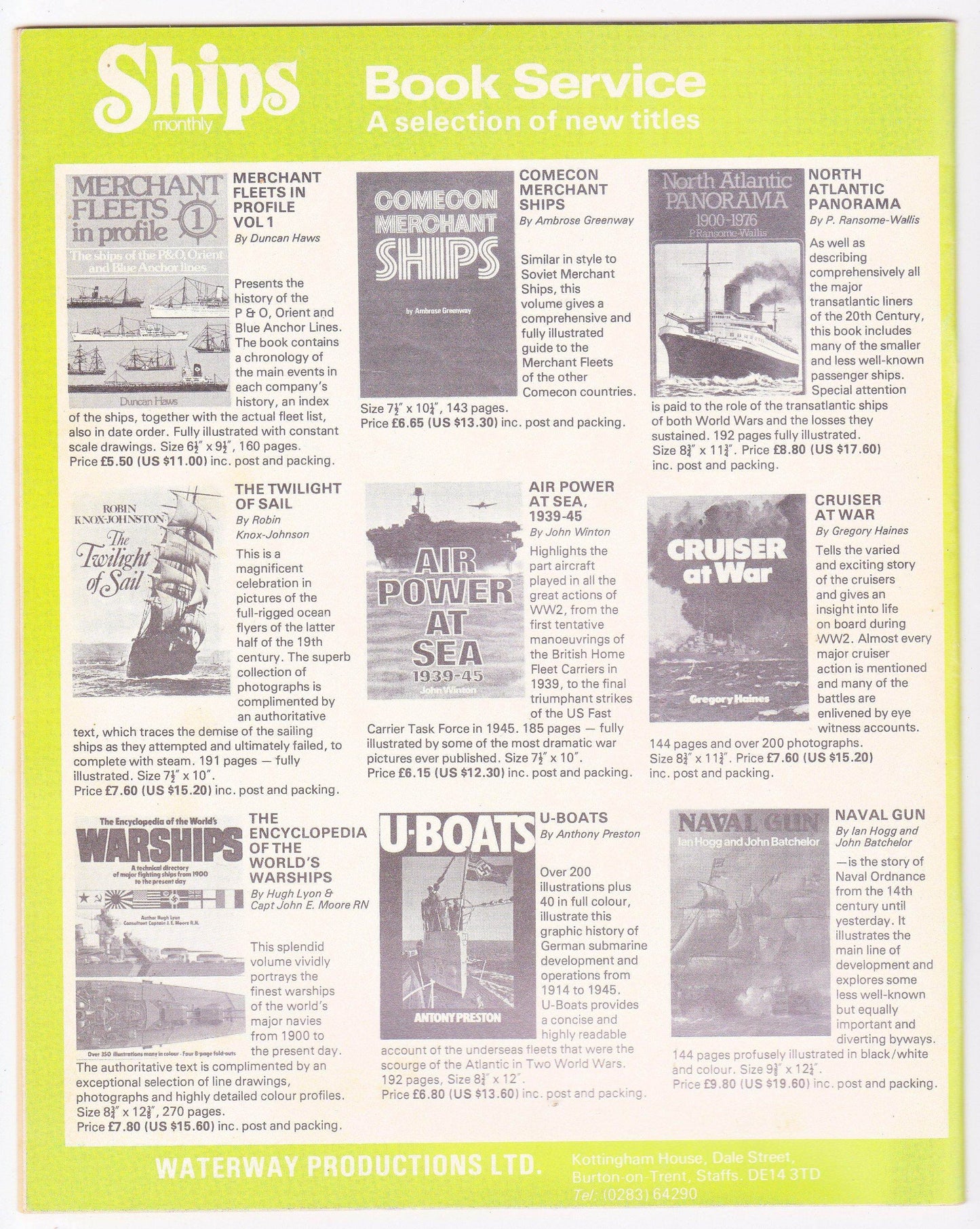 Ships Monthly Magazine January 1979 P&O Chusan Royal Navy HMS Ark Royal Ship Sales - TulipStuff