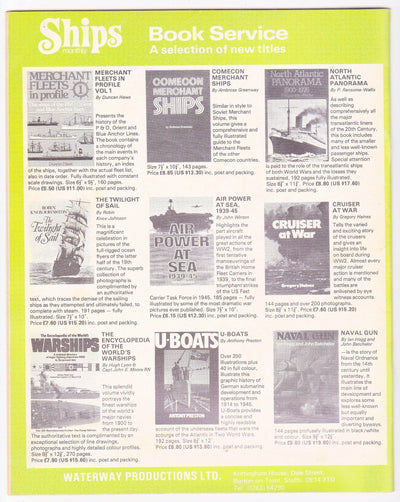 Ships Monthly Magazine January 1979 P&O Chusan Royal Navy HMS Ark Royal Ship Sales - TulipStuff