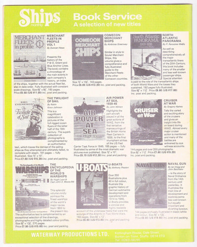 Ships Monthly Magazine January 1979 P&O Chusan Royal Navy HMS Ark Royal Ship Sales - TulipStuff