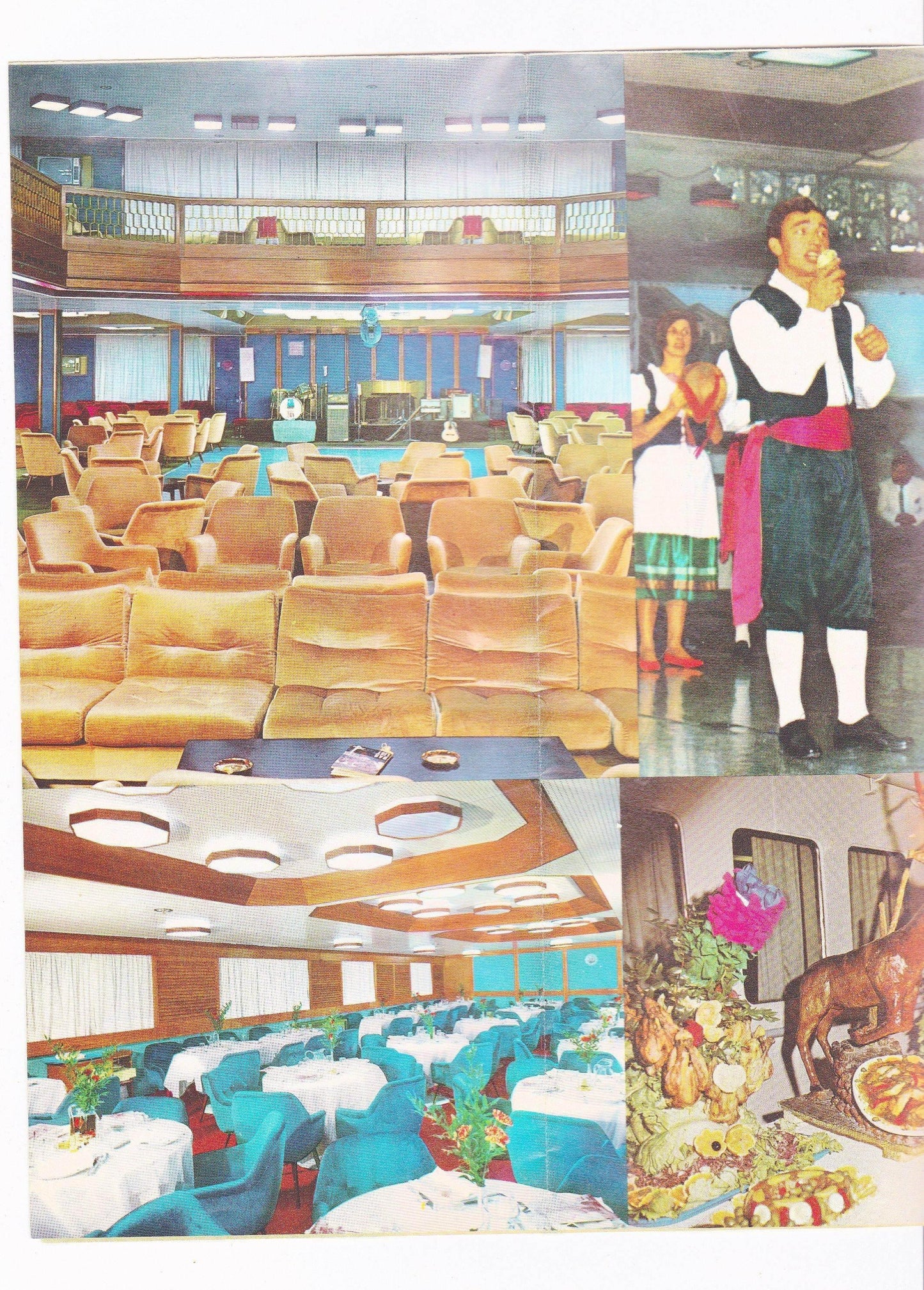 Costa Line ss Flavia 1974 Nassau Freeport Cruise Brochure - TulipStuff