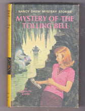 Load image into Gallery viewer, Mystery of the Tolling Bell Nancy Drew Mystery Stories Carolyn Keene Hardcover Book 1971 - TulipStuff