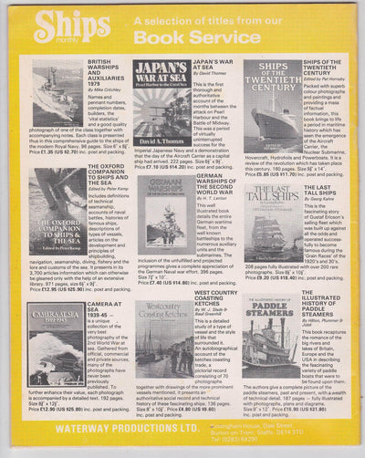 Ships Monthly Magazine February 1979 P&O ss Arcadia HMS Ark Royal Harbor Tugs - TulipStuff