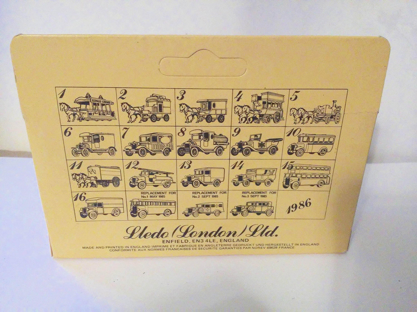 Lledo Days Gone DG3 Coca Cola Horse Drawn Delivery Van Diecast Metal Made in England 1984 - TulipStuff