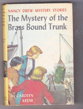 Load image into Gallery viewer, The Mystery of the Brass Bound Trunk Nancy Drew Mystery Stories Carolyn Keene Hardcover 1965 - TulipStuff