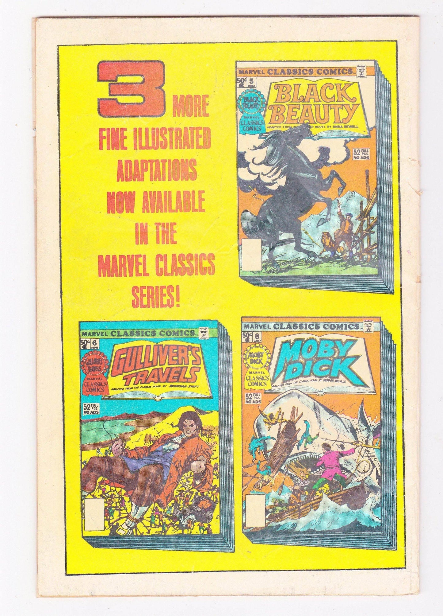 Marvel Classics Comics 7 Stan Lee Presents Samuel Clemens Tom Sawyer Mark Twain 1976 - TulipStuff