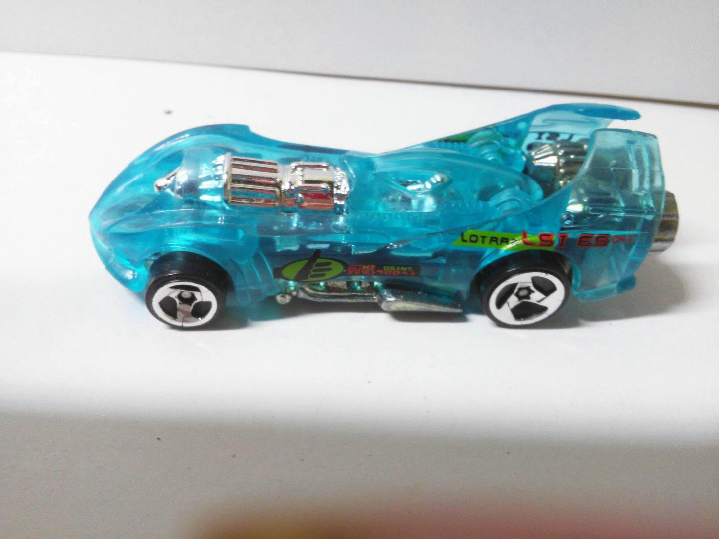 Hot Wheels Light Blue Power Rocket in Gift Box Thailand 1999 - TulipStuff