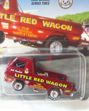 Load image into Gallery viewer, Johnny Lightning Showstoppers Bill Maverick Golden's Little Red Wagon Wheelstander Pickup 1997 - TulipStuff