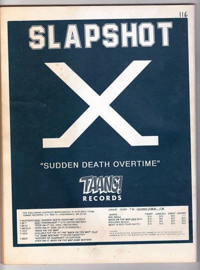 The Big Takeover Issue 28 1990 10th Anniversary Issue Punk Buzzcocks Bad Religion Social Distortion TSOL Dickies - TulipStuff