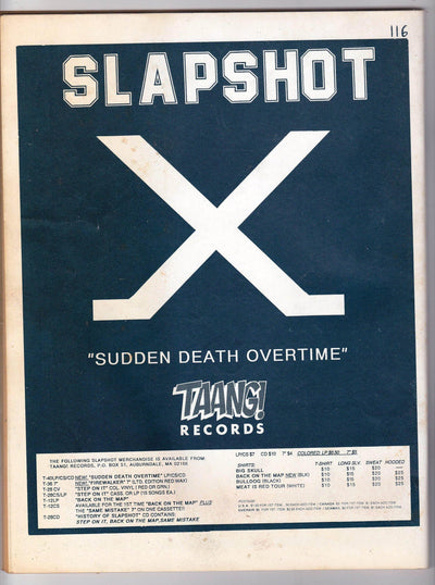 The Big Takeover Issue 28 1990 10th Anniversary Issue Punk Buzzcocks Bad Religion Social Distortion TSOL Dickies - TulipStuff