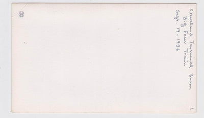 Cleveland Terminal From big Four Train September 19 1936 Black and White Photo - TulipStuff