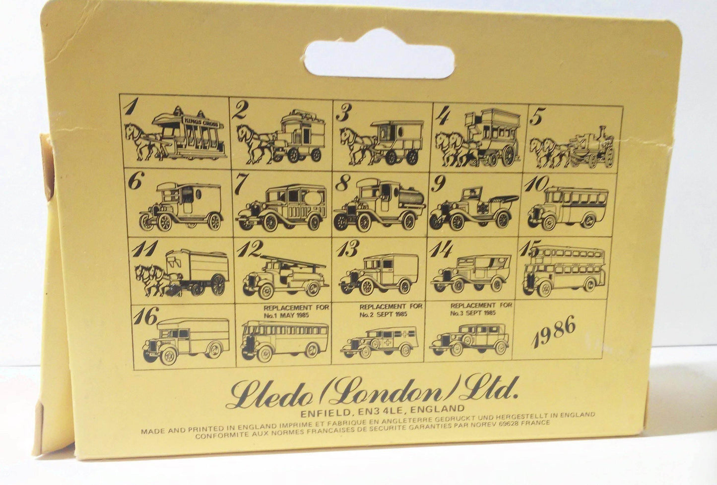 Lledo Days Gone DG15 1932 AEC Regent Double Deck Bus Coca Cola Chicago Transit - TulipStuff