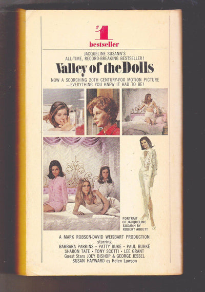 Valley of the Dolls Jacqueline Susann 1967 Bantam Paperback Vintage Book - TulipStuff