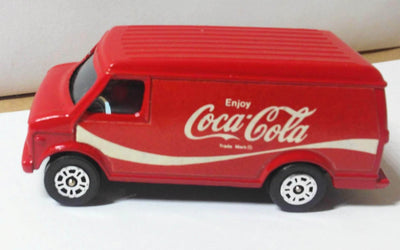 Corgi Juniors 36 Coca Cola Chevrolet Delivery Van Made in Great Britain 1979 - TulipStuff