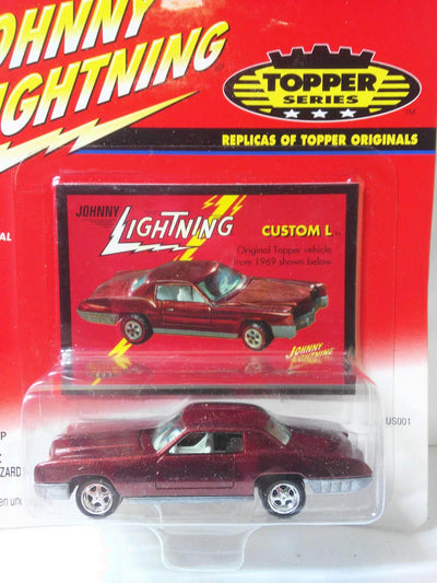 Johnny Lightning Topper Series Custom L Die-Cast Metal Cadillac Eldorado 2000 - TulipStuff