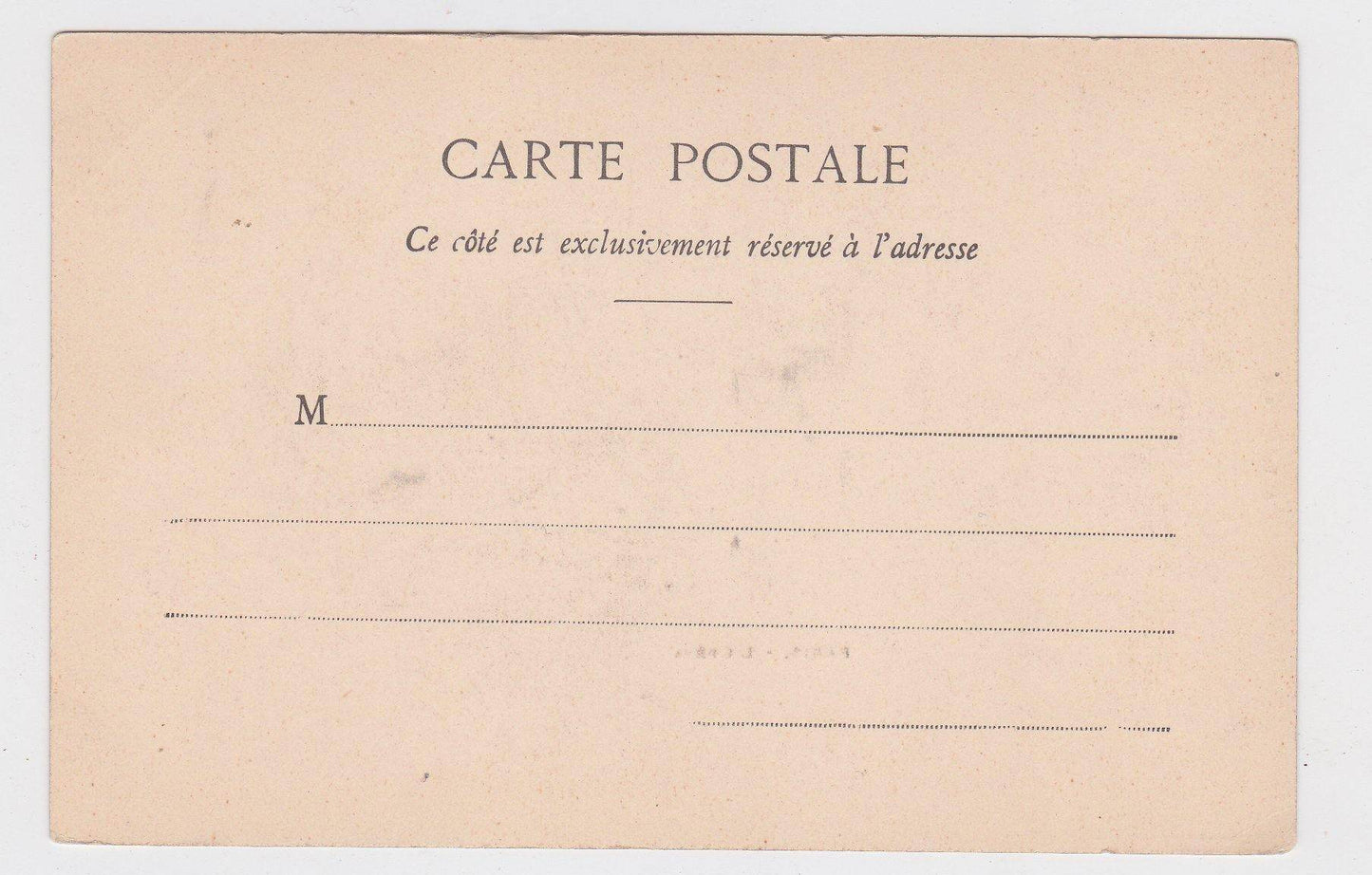 Paris L'Opera with Horses and Buggies Edition A. Taride Undivided Back Antique Postcard 1900 - TulipStuff