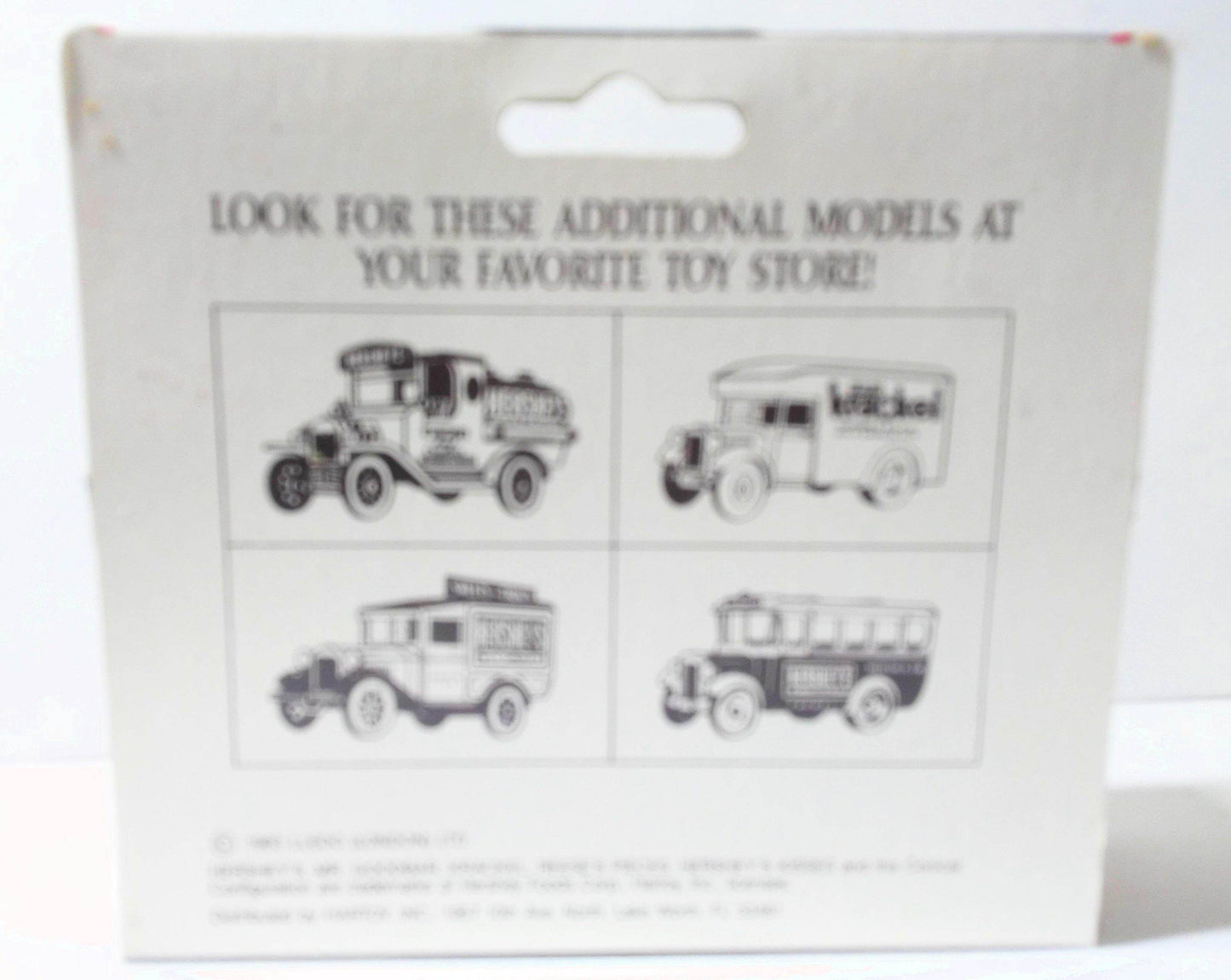 Lledo Hartoy DG6 Hershey's Reese's Pieces 1920 Ford Model T Van Made in England - TulipStuff