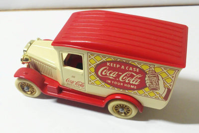 Lledo Hartoy DG21 Diecast Metal Coca-Cola 1934 Chevrolet Van Made in England 1986 - TulipStuff