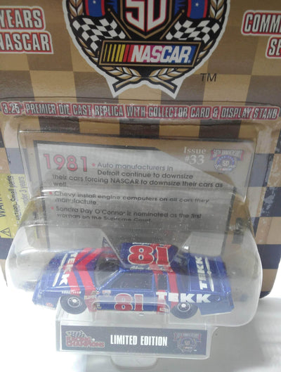 Racing Champions Nascar 50th Anniversary Issue #33 1981 Commemorative Tekk 1981 Buick Regal - TulipStuff