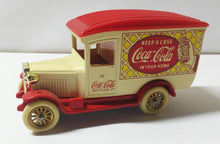 Load image into Gallery viewer, Lledo Hartoy DG21 Diecast Metal Coca-Cola 1934 Chevrolet Van Made in England 1986 - TulipStuff