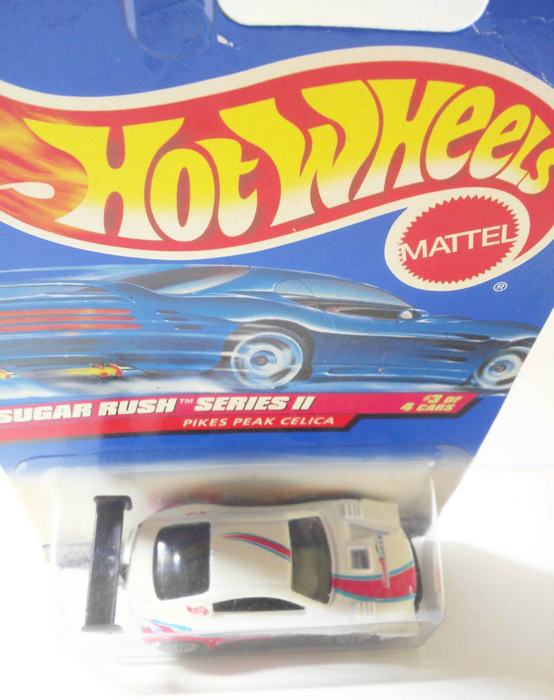 Hot Wheels Sugar Rush Series II Pikes Peak Celica Toyota SweeTarts 1998 - TulipStuff